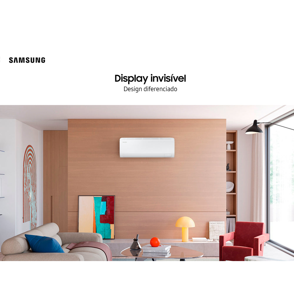 Ar Condicionado Split Hi-Wall Samsung Digital Inverter Ultra AI 11.000 Btu/h Frio 220V | AR12DYFZAWK/AZ