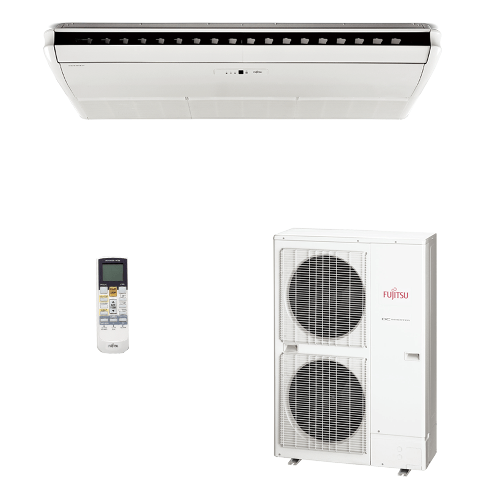 Ar Condicionado Teto Inverter Fujitsu 48.000 BTU/h Quente/Frio 380v
