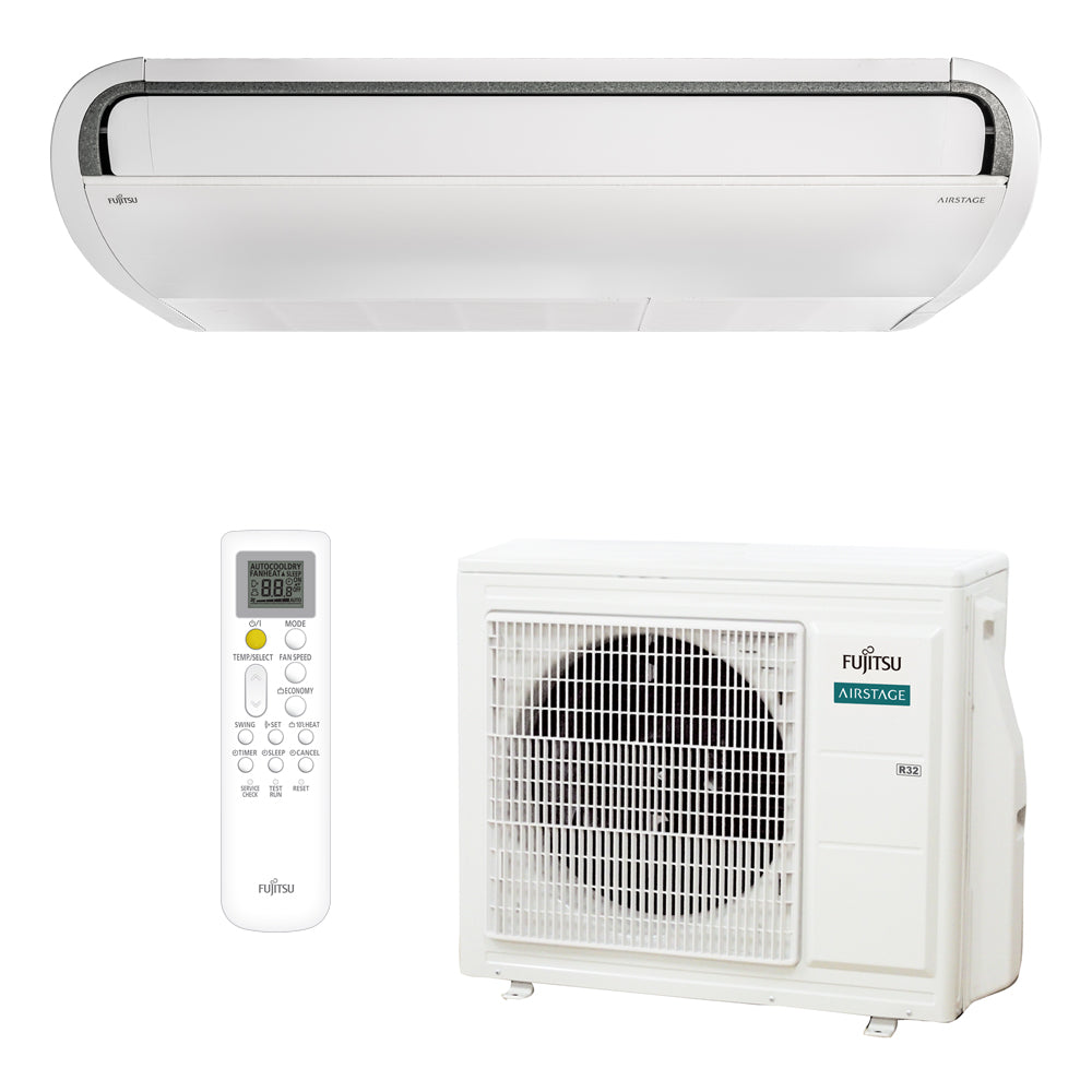 Ar Condicionado Teto Inverter Fujitsu Airstage Premium 24.000 BTU/h Quente/Frio 220v | Gás R32
