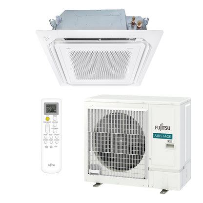 Ar Condicionado Cassete Inverter Fujitsu Airstage Premium 35.000 BTU/h Quente/Frio 220v | Gás R32
