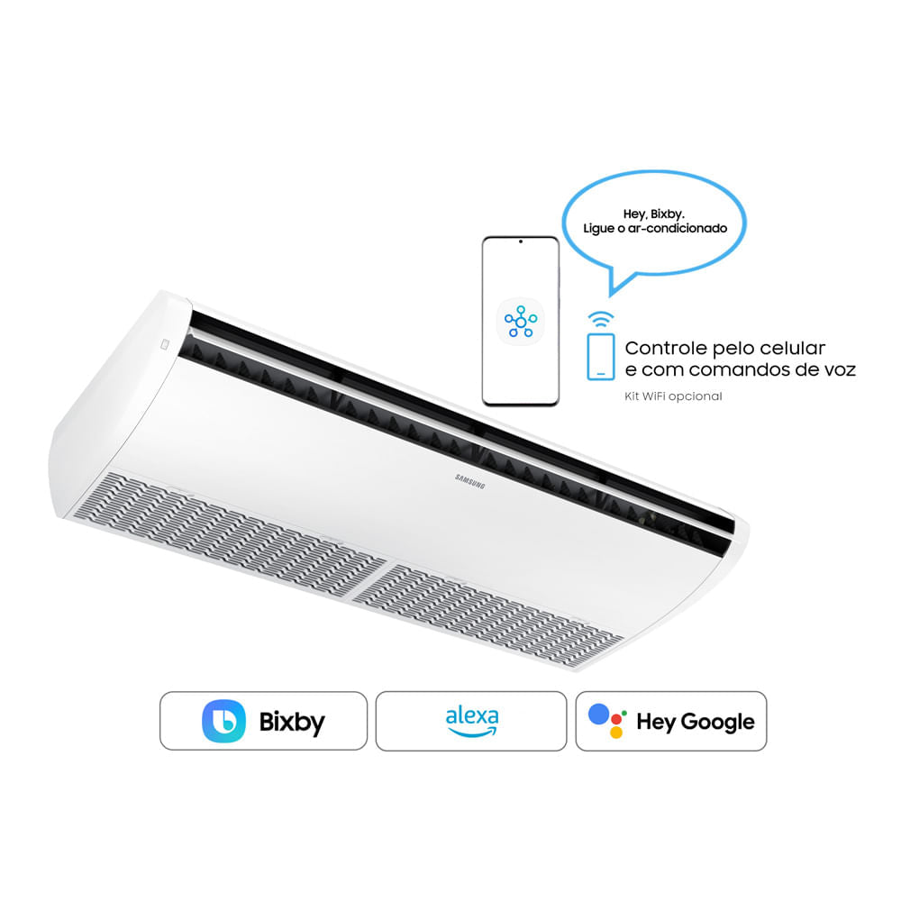 Ar Condicionado Teto Inverter Samsung 52.000 BTU/h Quente/Frio 220v Wi-Fi