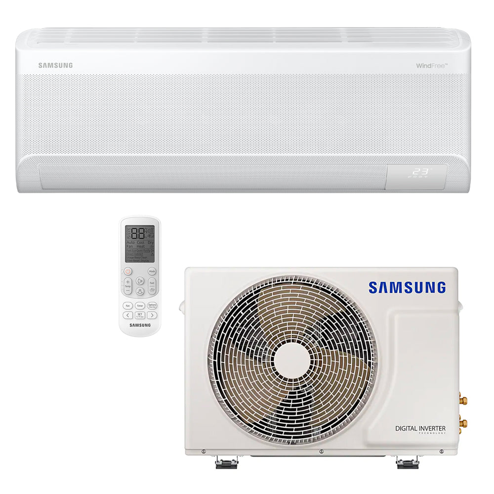 Ar Condicionado Split Hi-Wall Inverter Wi-Fi Samsung WindFree AI 12.000 Btu/h Frio 220V | AR12DYFAAWKNAZ