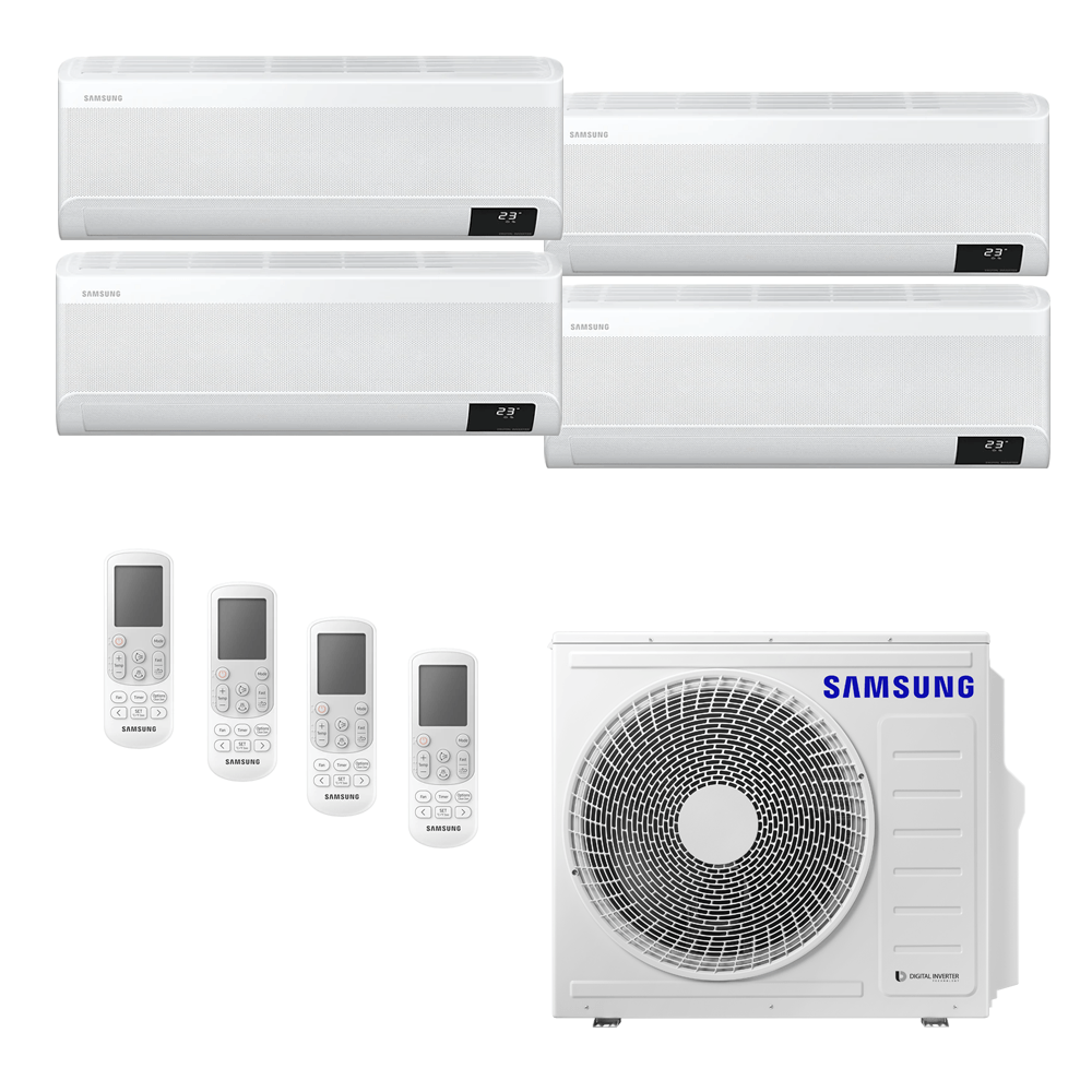 Ar Condicionado Multi-Split Samsung WindFree Inverter 28.000 BTU (4x 9.000) Quente/Frio 220v