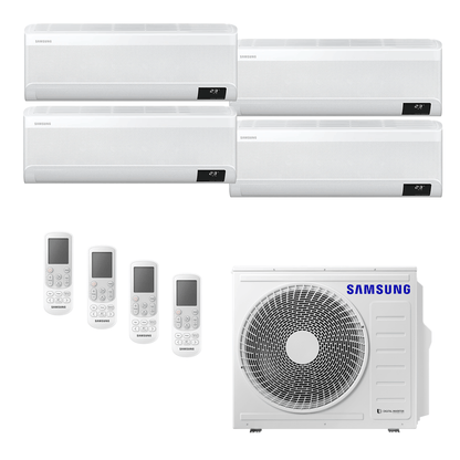 Ar Condicionado Multi-Split Samsung WindFree Inverter 28.000 BTU (4x 9.000) Quente/Frio 220v