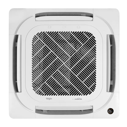 Ar Condicionado Cassete Eco Inverter Elgin 18.000 Btu/h Quente/Frio 220V R-32 | KVQC18C2NACA