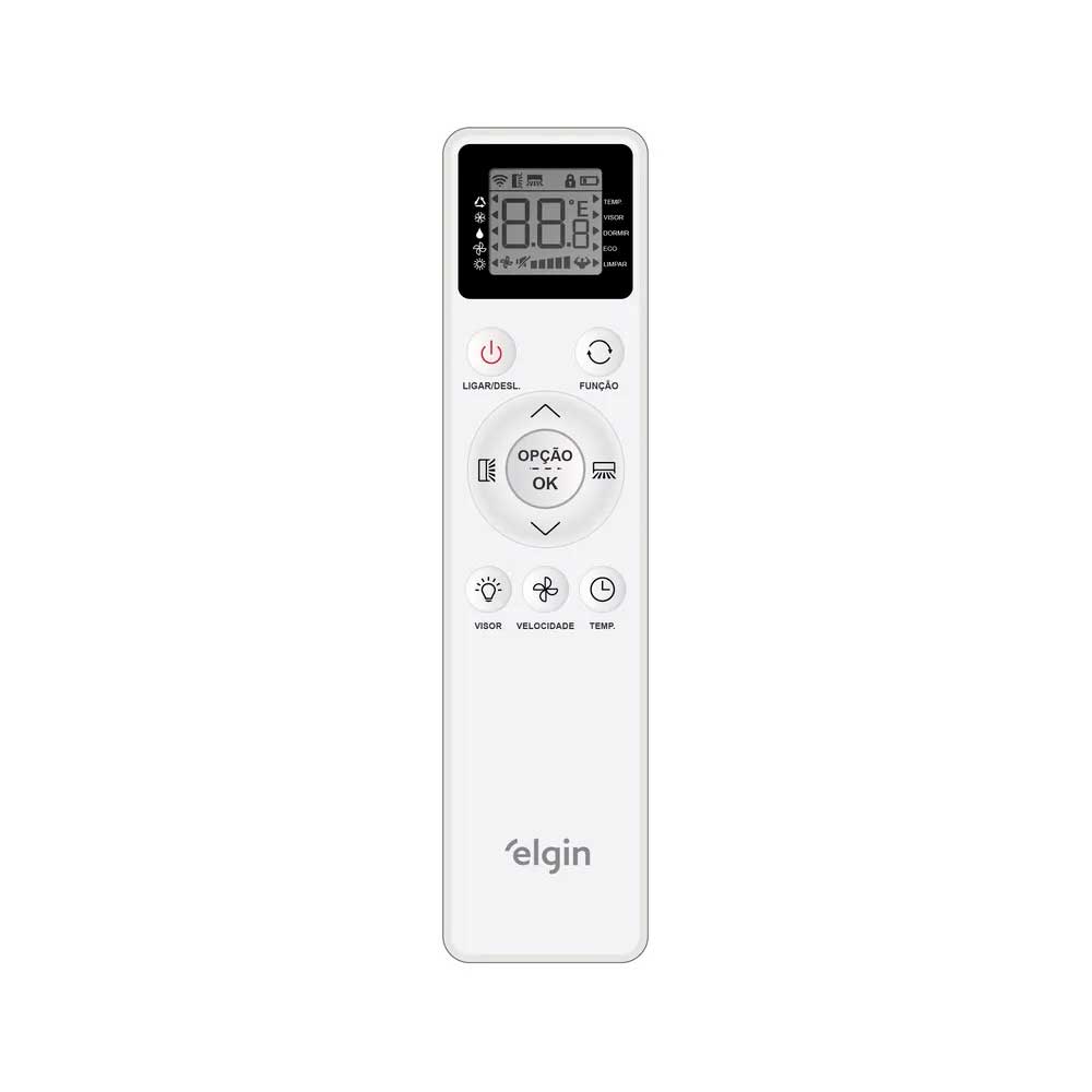 Ar Condicionado Multi-Split Elgin Total Inverter Plus Wi-Fi 27.000 BTU (2x 9.000 + 1x 12.000) Quente/Frio 220v