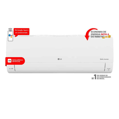 Ar Condicionado Split Hi Wall LG Dual Inverter Voice +AI 12.000 BTU/h Quente/Frio 220v