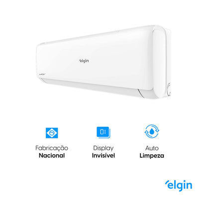 Ar Condicionado Split Hi Wall Inverter Elgin Eco II 9.000 BTU/h Quente/Frio 220v