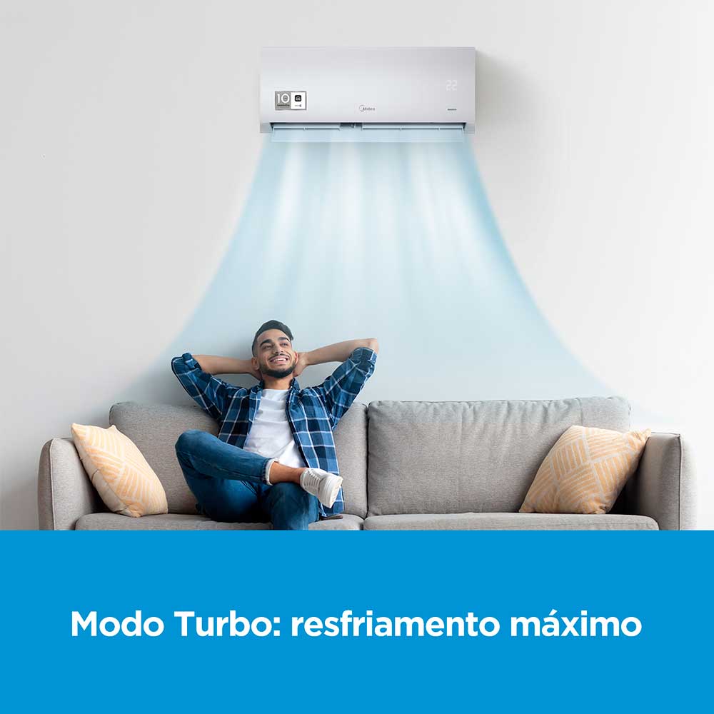 Ar Condicionado Split Hi Wall Inverter Midea Xtreme Save Connect 9.000 BTU/h Frio 220v