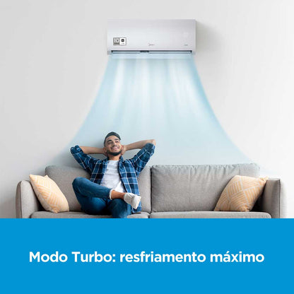 Ar Condicionado Split Hi Wall Inverter Midea Xtreme Save Connect 9.000 BTU/h Frio 220v