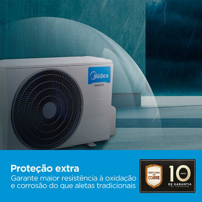 Ar Condicionado Split Hi Wall Inverter Midea Xtreme Save Connect 9.000 BTU/h Frio 220v