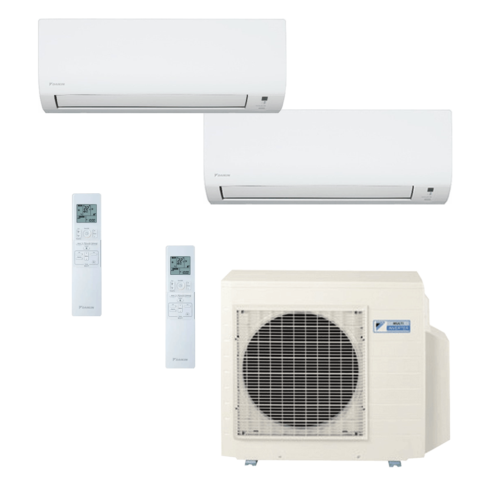 Ar Condicionado Daikin Multi Split Inverter 18.000 BTU (2x 9.000) Quente/Frio 220v