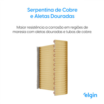 Ar Condicionado Split Hi-Wall Elgin Eco Dream Inverter Wi-Fi 36.000 BTU/h Quente/Frio R-32 Frio 220V | HIQC36C2WACA