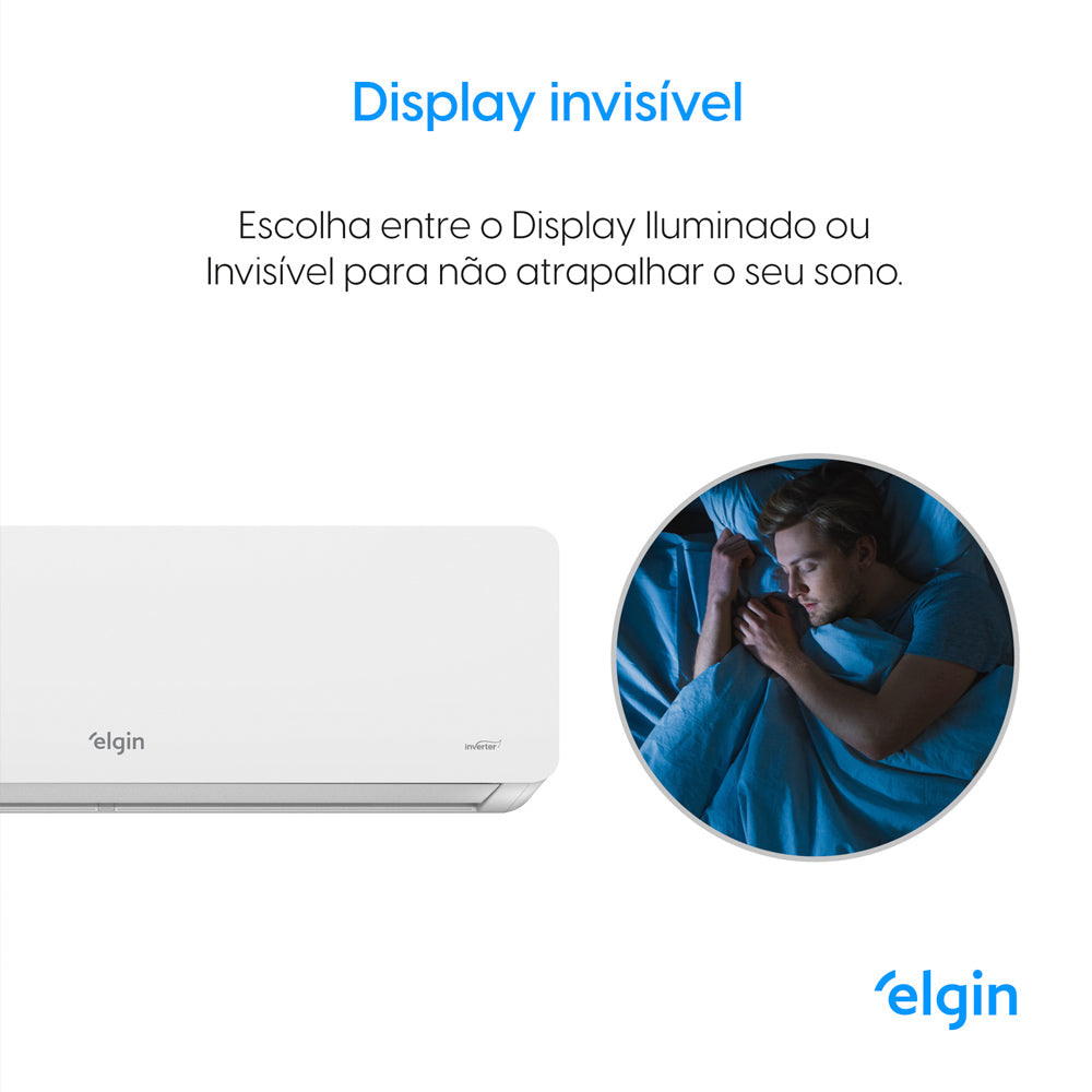 Ar Condicionado Split Hi-Wall Elgin Eco Dream Inverter Wi-Fi 36.000 BTU/h Quente/Frio R-32 Frio 220V | HIQC36C2WACA