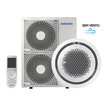 Ar Condicionado Cassete 360 Inverter Samsung WindFree 47.000 BTU/h Quente/Frio 220v Wi-Fi