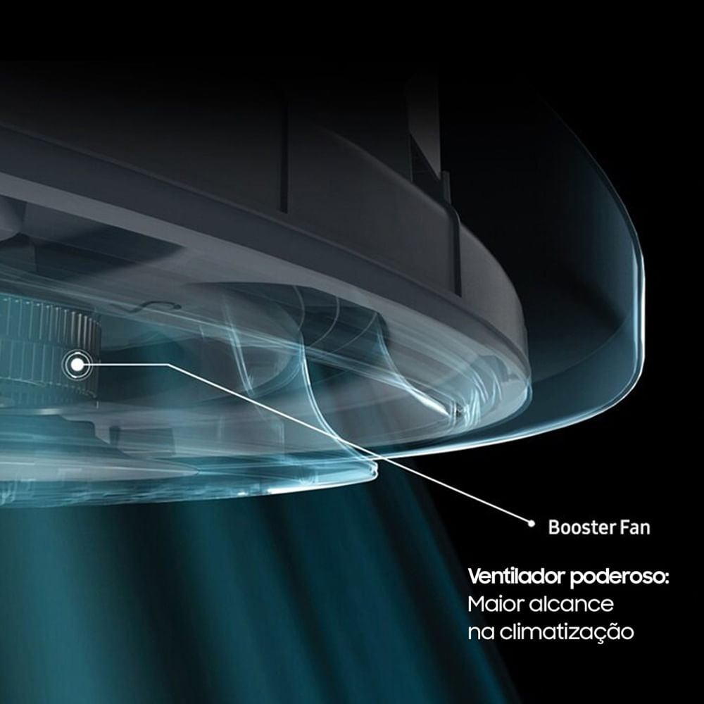Ar Condicionado Cassete 360 Inverter Samsung WindFree 47.000 BTU/h Quente/Frio 220v Wi-Fi